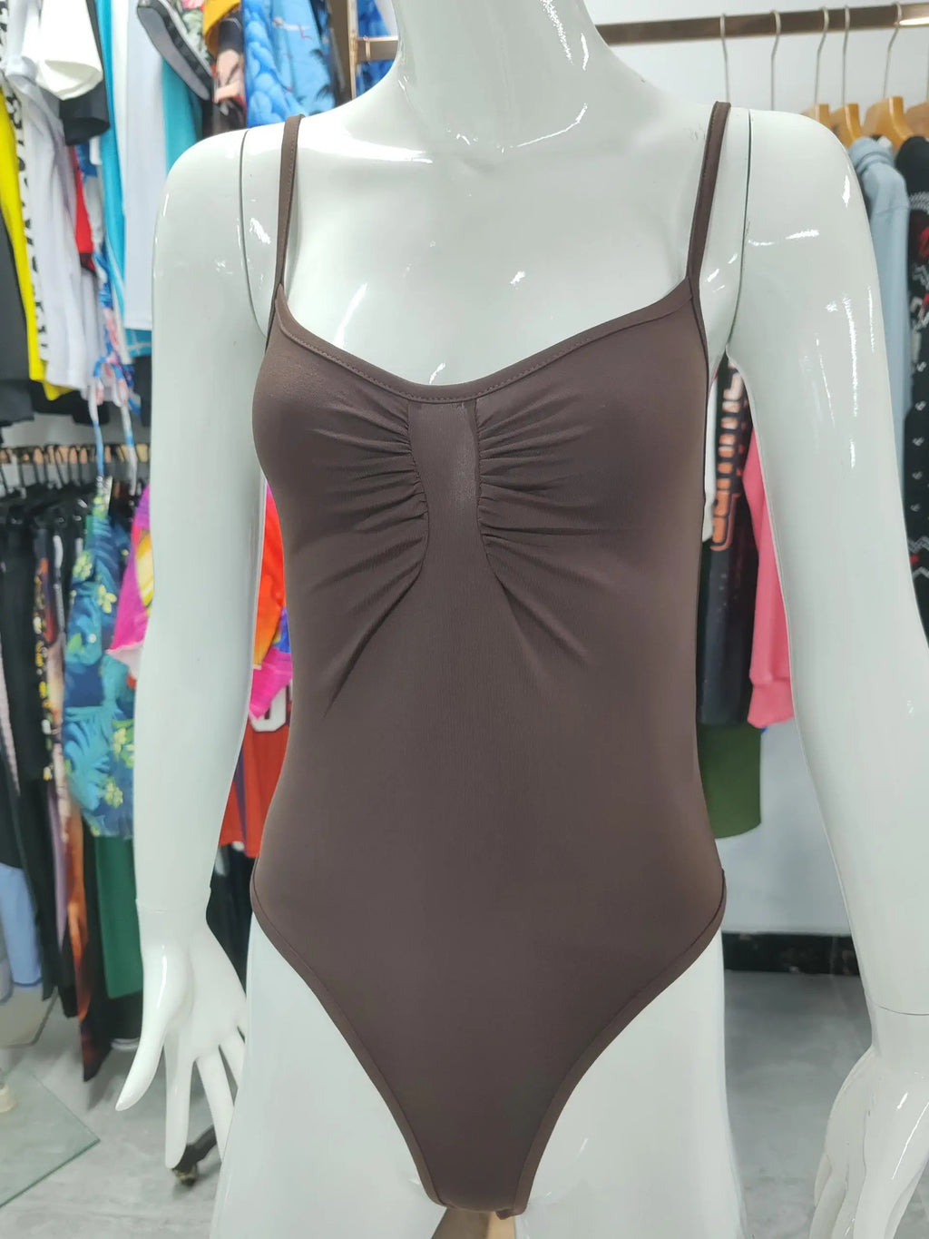 Women's Sleeveless Solid Tops Sexy Camisole Simple Basic Romper Spice Sling Strap Slim Vest Summer Jumpsuit for Vacation