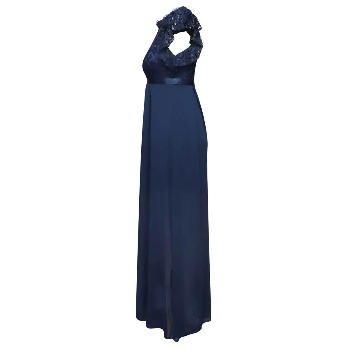 Women Elegant Long High Waisted Dress Sexy Sleeveless Bodycon Maxi Dress with Ruched Detail Split Hem