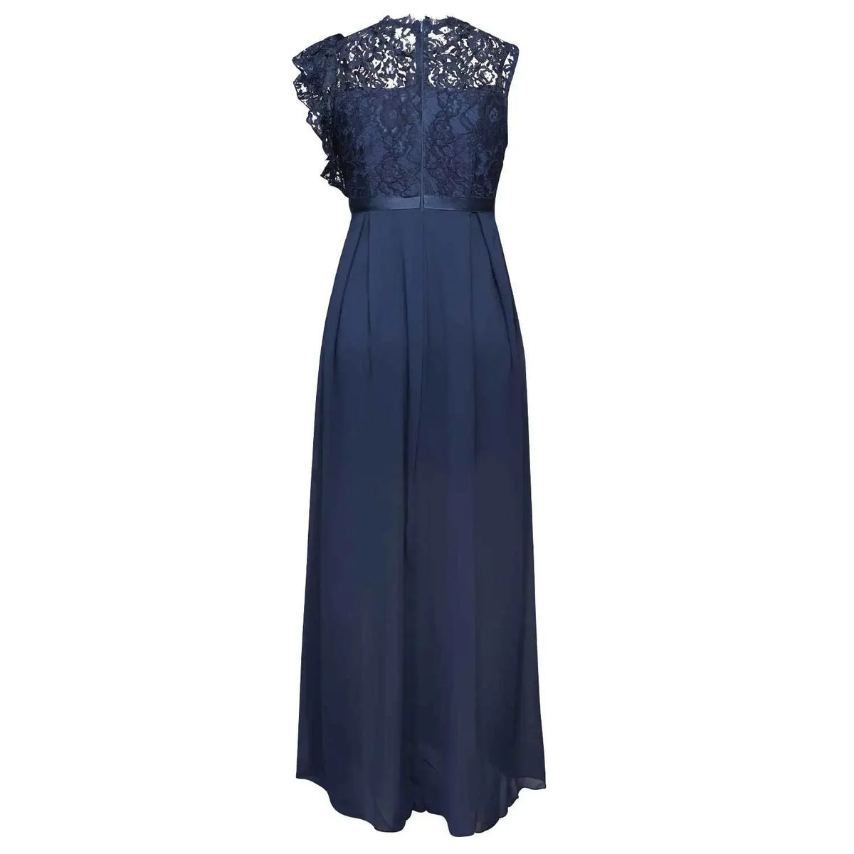 Women Elegant Long High Waisted Dress Sexy Sleeveless Bodycon Maxi Dress with Ruched Detail Split Hem