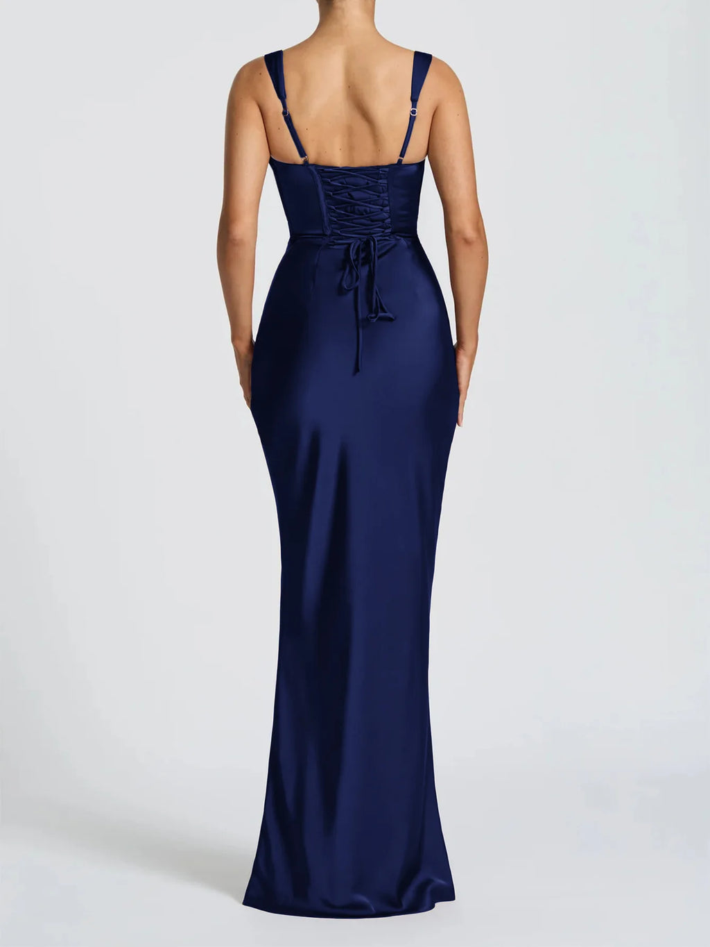 Women's Maxi Dress Elegant Sleeveless Solid Color Slim Fit Suspender Hip-wrapped Strap Dresses Fashion Ladies Party Long Skirt