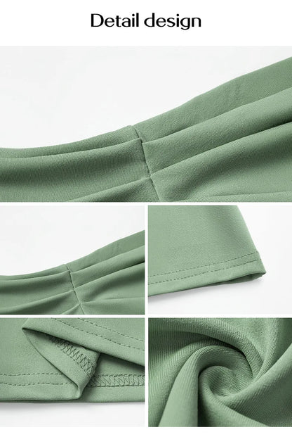 Summer Y2K Strapless Tube Basic Knit Crop Top Backless Sleeveless Bandeau Outfits for Sweet and Spicy Style Women's Clothing