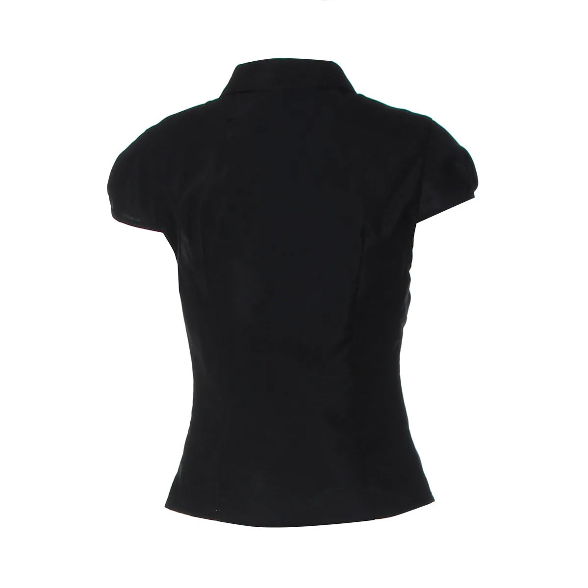 Hot Girl Vintage Y2k Harajuku Crop Tops Button Cardigan Short Sleeve Women Korean Fashion Basic Style T Shirts Casual Streetwear