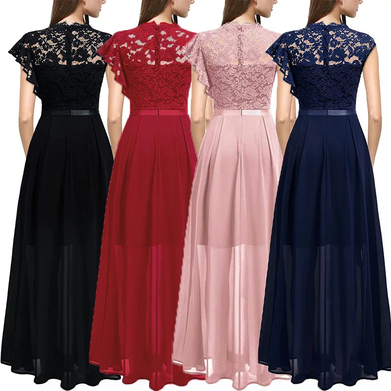 Women Elegant Long High Waisted Dress Sexy Sleeveless Bodycon Maxi Dress with Ruched Detail Split Hem