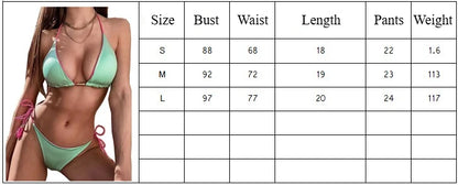 Women's Halter Tie Tassel Detail Two Piece Water Outfit Adjustable Side Drawstring Separated Swim Set for Beach Vacation Outfits