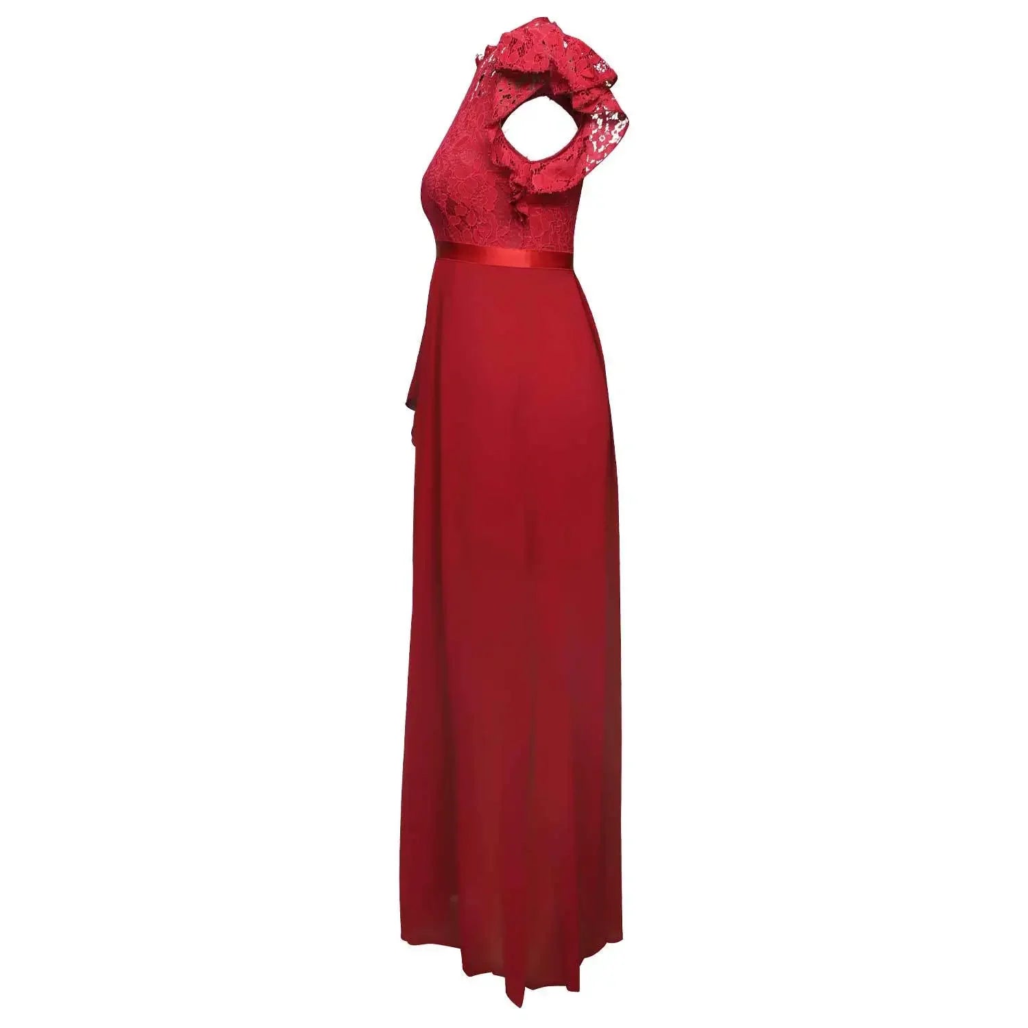 Women Elegant Long High Waisted Dress Sexy Sleeveless Bodycon Maxi Dress with Ruched Detail Split Hem