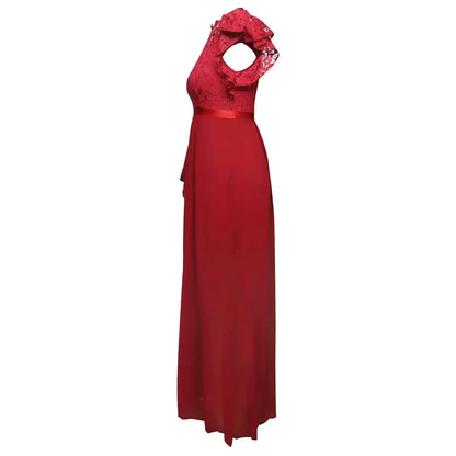 Women Elegant Long High Waisted Dress Sexy Sleeveless Bodycon Maxi Dress with Ruched Detail Split Hem