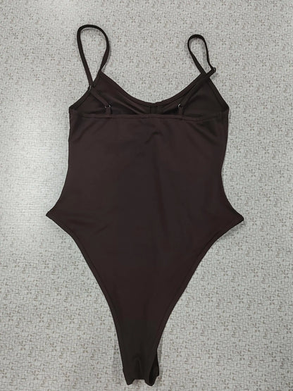Women's Sleeveless Solid Tops Sexy Camisole Simple Basic Romper Spice Sling Strap Slim Vest Summer Jumpsuit for Vacation